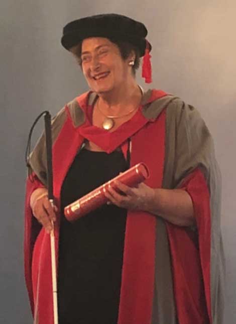 Penny Awarded an Honary Doctorate